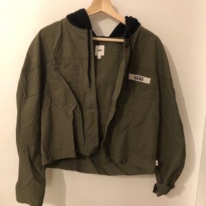 Vans cropped hooded jacket